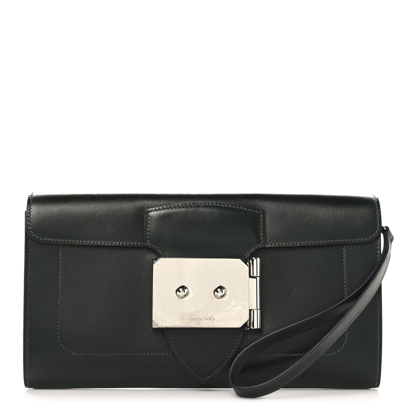 Box Goodlock Clutch  Vert Fonce
