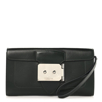 Hermes Box Goodlock Clutch  Vert Fonce 1 of 8