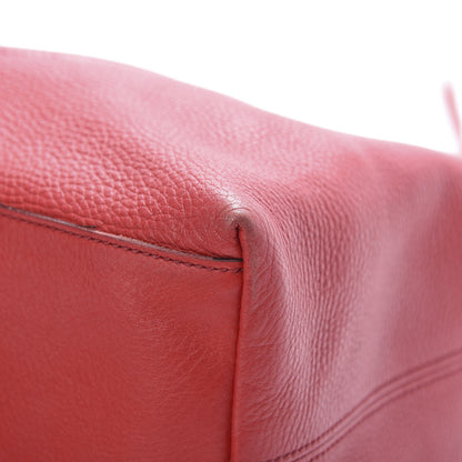 Gucci Pebbled Calfskin Medium Soho Chain Shoulder Bag Tabasco Red 10 of 17
