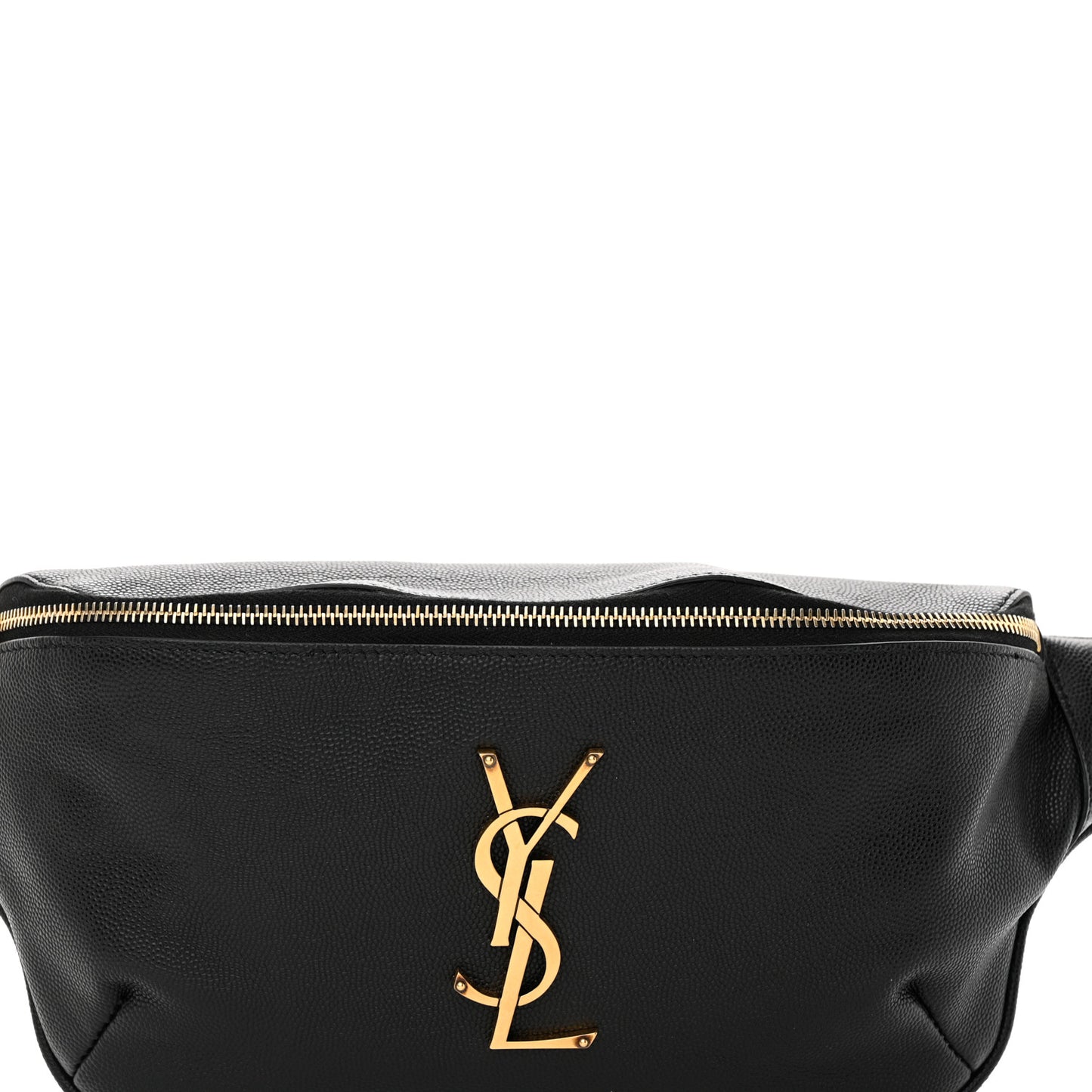 Grain De Poudre Monogram Belt Bag Black