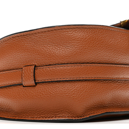 Chloe Calfskin Medium Marcie Round Crossbody Bag Tan 9 of 13