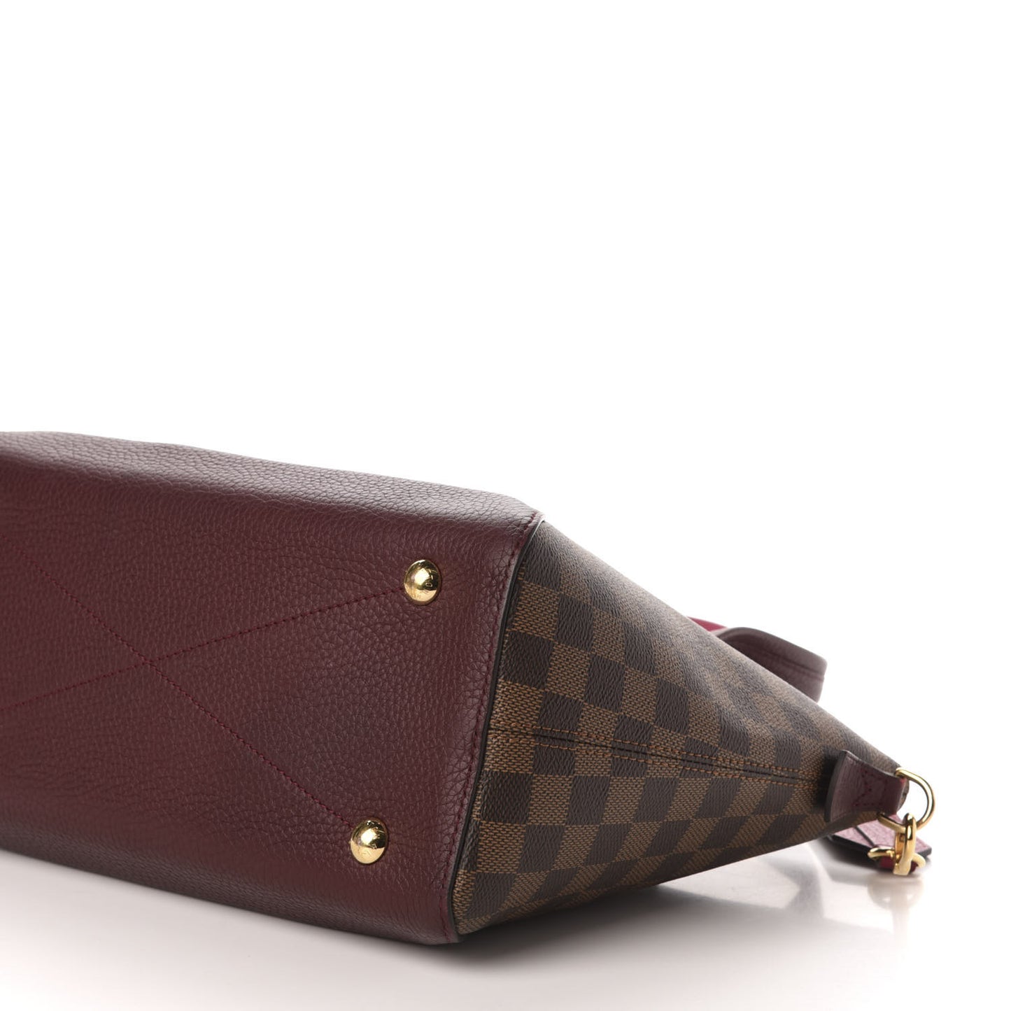 Damier Ebene Cuir Taurillon Hyde Park Fuchsia