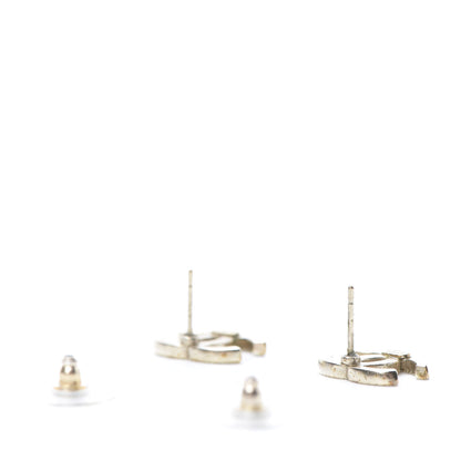 Chanel Crystal CC Earrings Gold 4 of 7