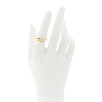 Cartier 18K Yellow Gold Small Juste Un Clou Ring 53 6.25 2 of 5