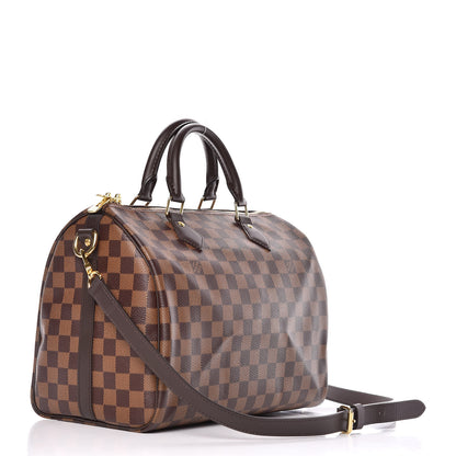 Louis Vuitton Damier Ebene Speedy Bandouliere 30 4 of 11