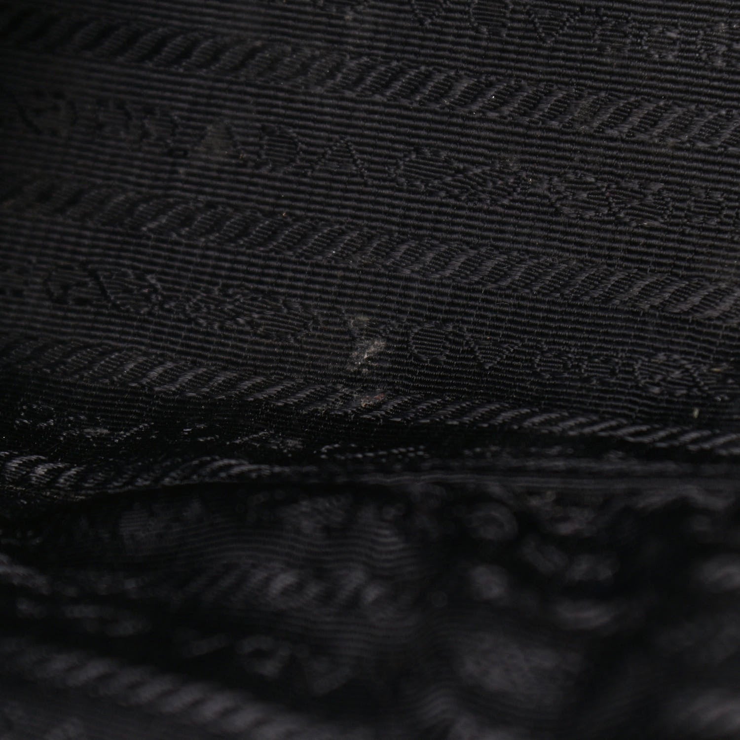 Prada Tessuto Nylon Soft Calfskin Tote Black 8 of 23