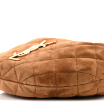 Saint Laurent Suede Quilted Icarino Bag Caramel Cognac 9 of 9
