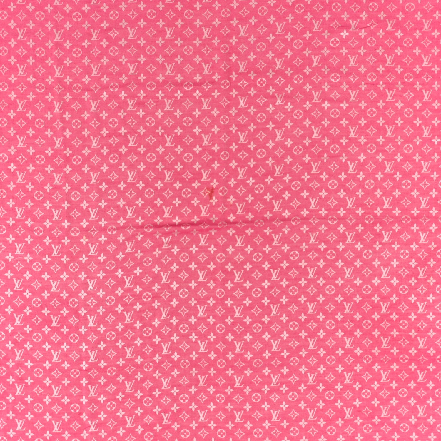 Louis Vuitton Wool Silk Monogram Denim Shawl Pivoine 2 of 3