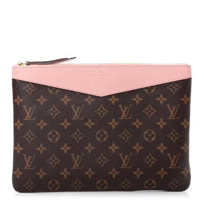 Louis Vuitton Monogram Daily Pouch Rose Poudre 1 of 8