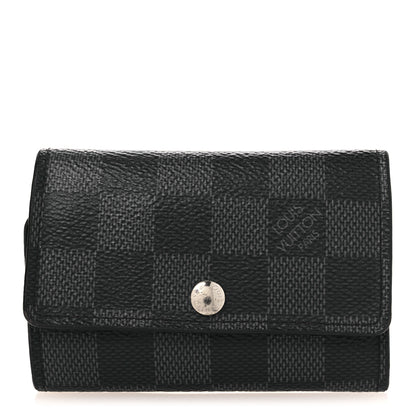 Louis Vuitton Damier Graphite Multicles 6 Key Holder 1 of 11