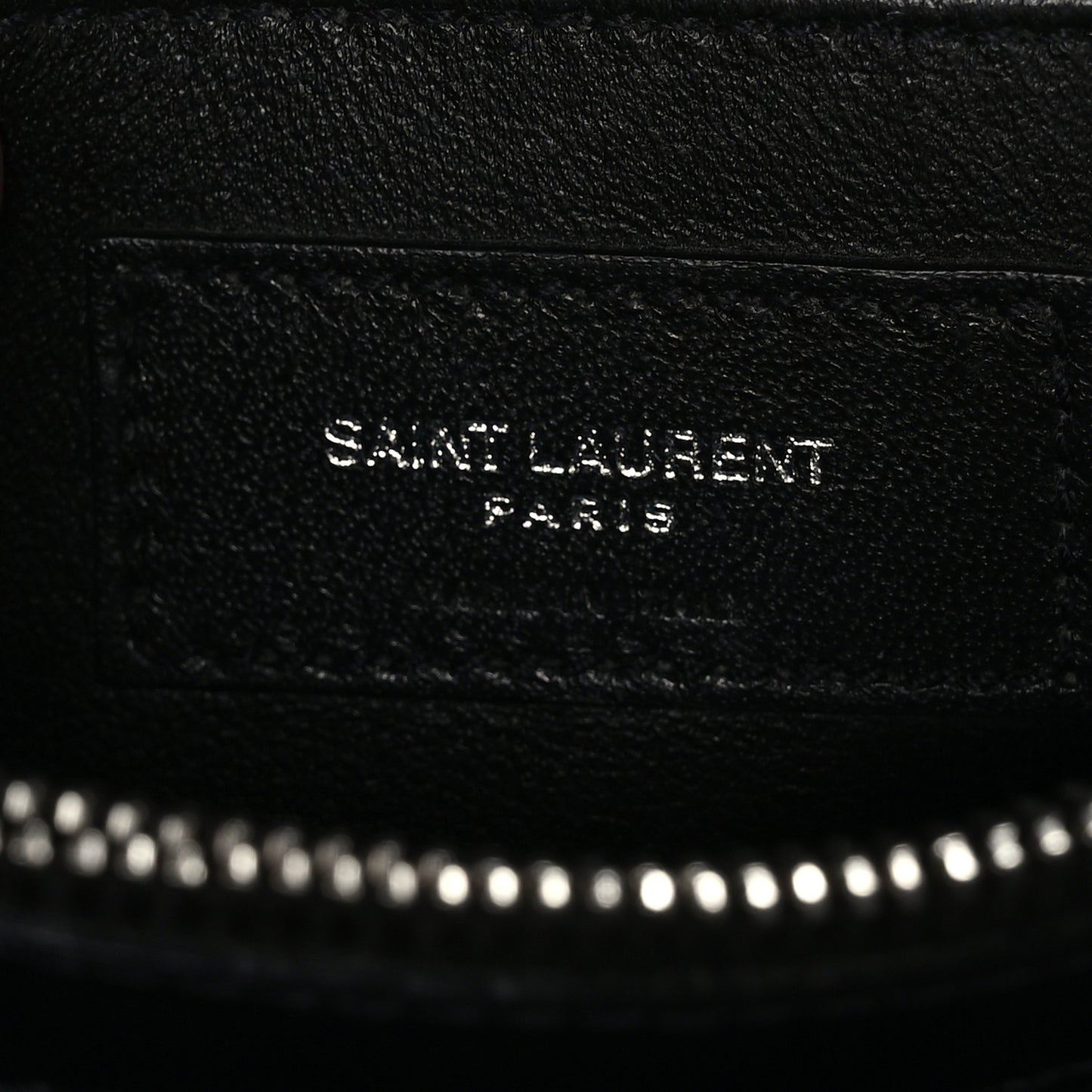 Calfskin Y Quilted Monogram Small Loulou Chain Satchel Black