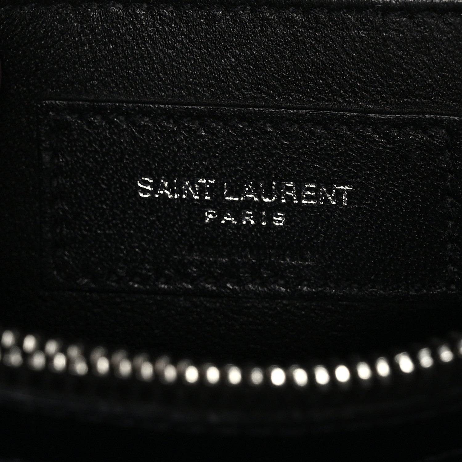Saint Laurent Calfskin Y Quilted Monogram Small Loulou Chain Satchel Black 6 of 9