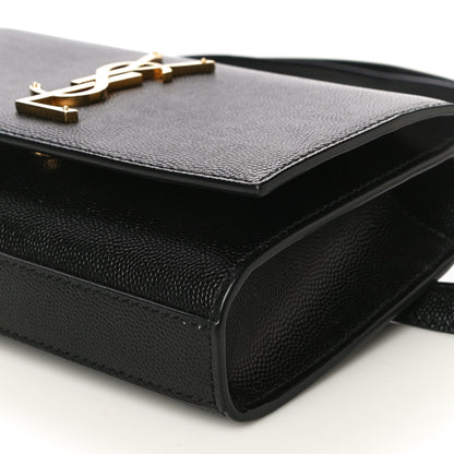 Saint Laurent Grain De Poudre Monogram Kate Belt Bag Black 9 of 9