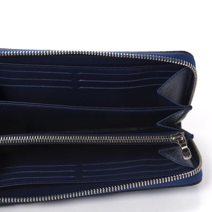 Louis Vuitton Monogram Escale Zippy Wallet Blue 4 of 8