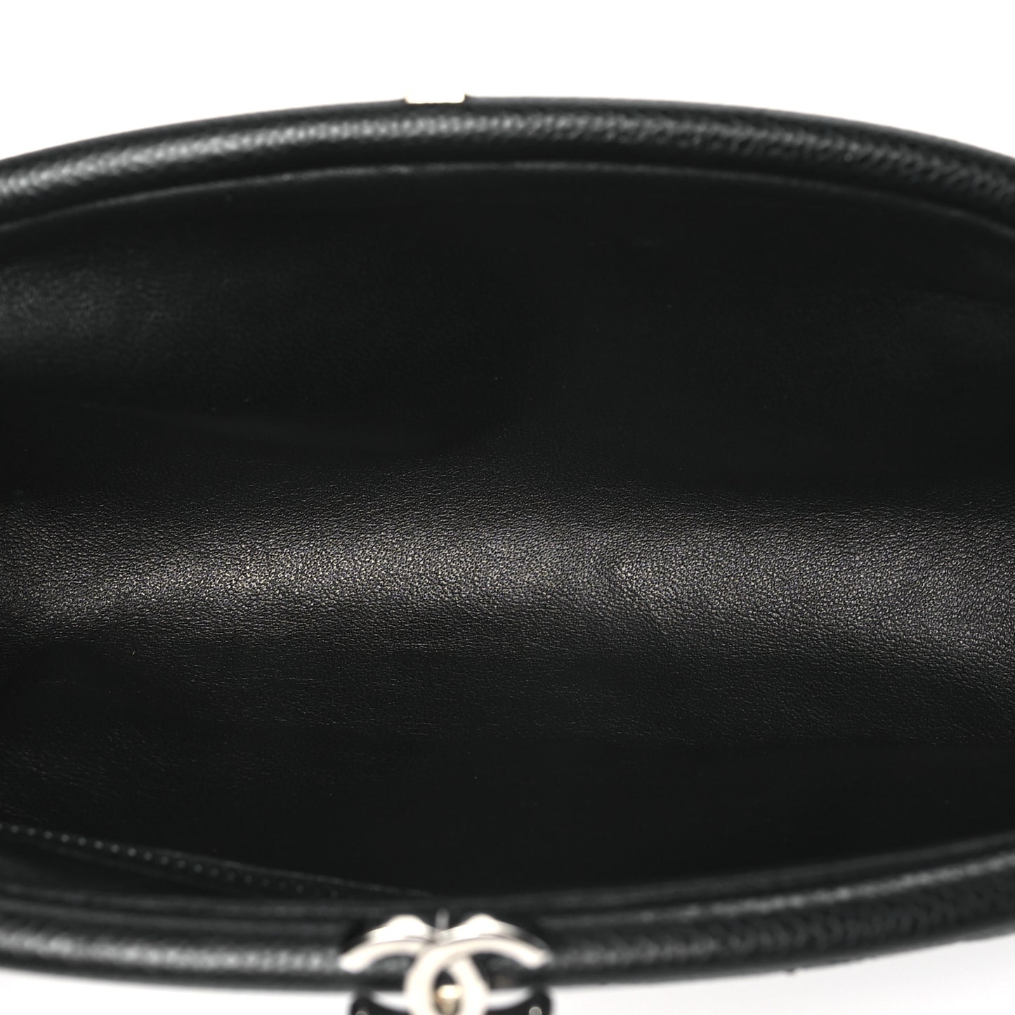 Caviar Quilted Timeless Clutch Black