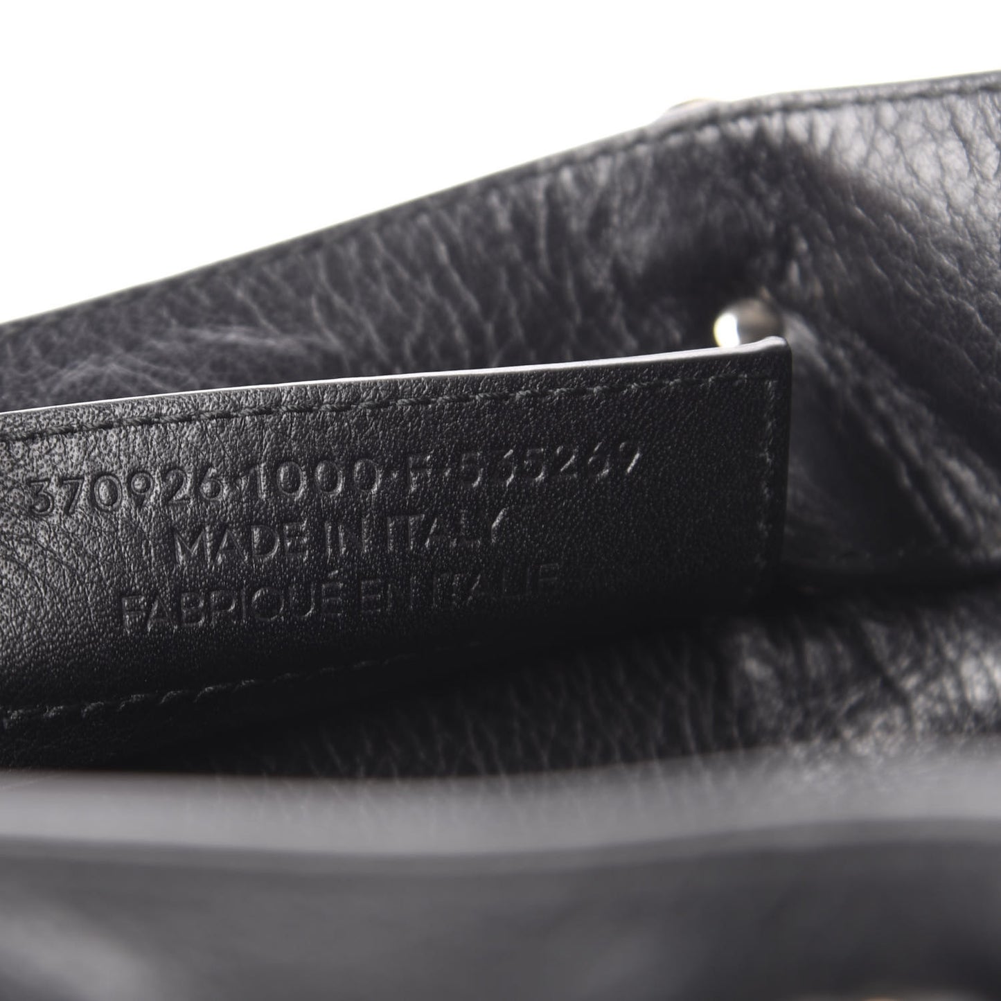 Veau Papier A6 Zip Around Tote Black