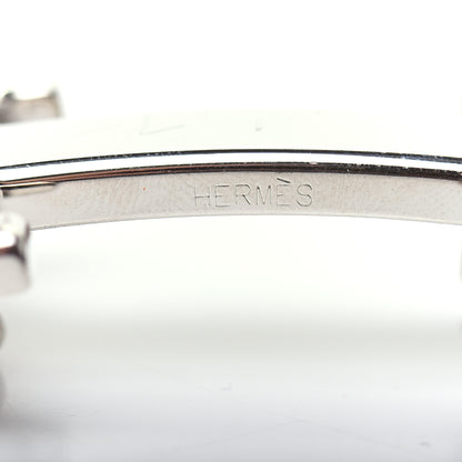 Hermes Polished Palladium 32mm H Belt Buckle Silver 3 of 5