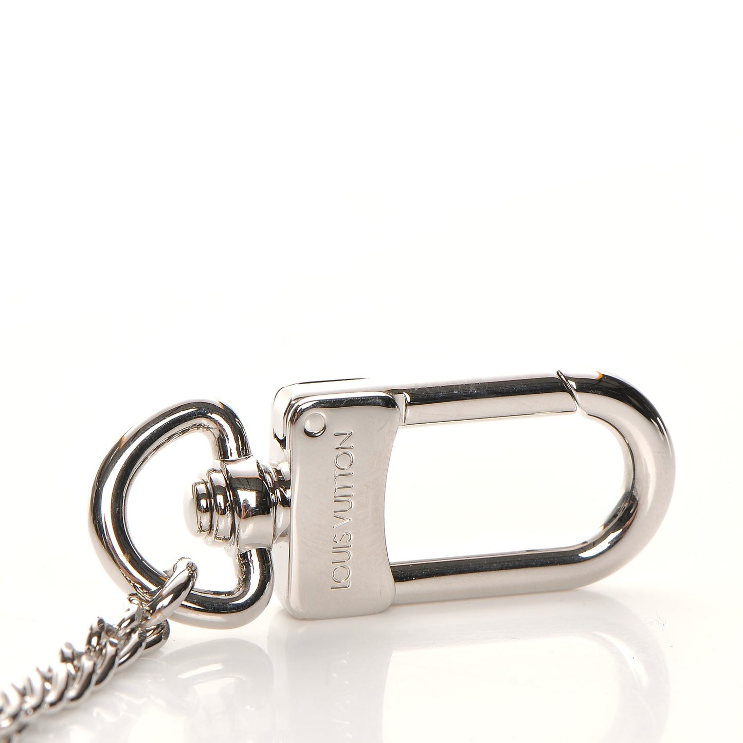 Pochette Extender Key Ring Chain Silver