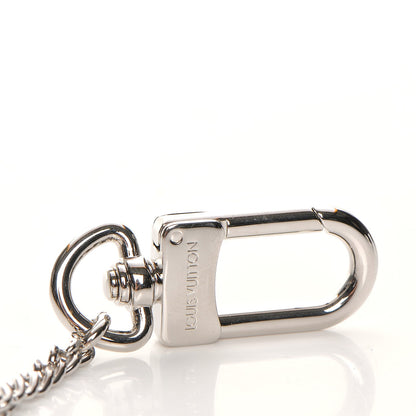 Louis Vuitton Pochette Extender Key Ring Chain Silver 3 of 5