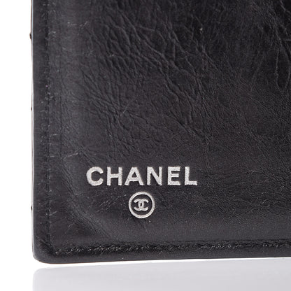 Chanel Metallic Aged Calfskin Quilted Reissue Long Flap Wallet So Black 7 of 12