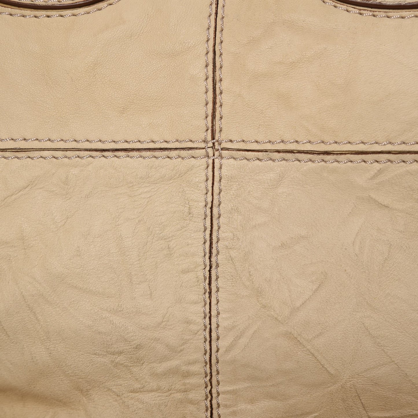 Wrinkled Lambskin Medium Nightingale Beige