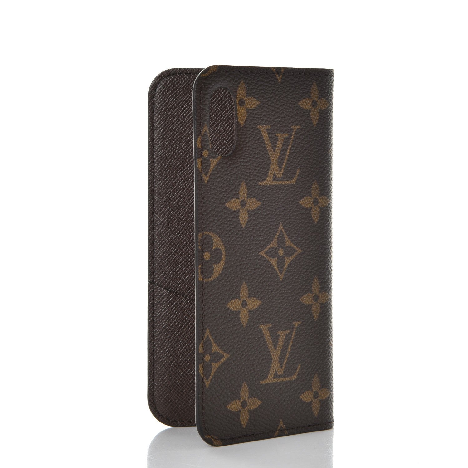 Louis Vuitton Monogram iPhone X Folio Case 3 of 8
