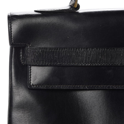 Hermes Box Kelly Retourne 32 Black 13 of 36