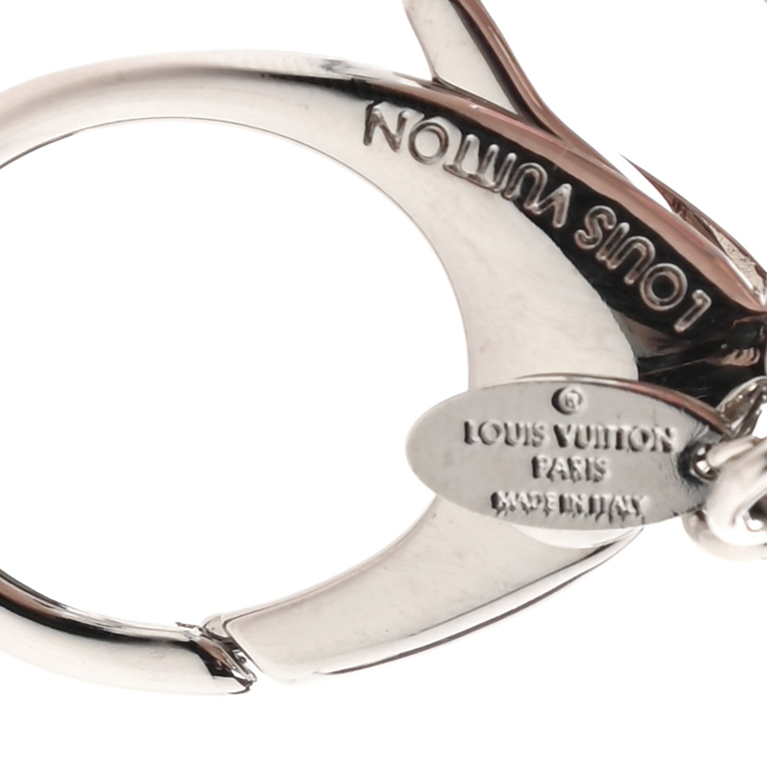 Louis Vuitton Fleur d Epi Bag Charm Key Holder 3 of 4