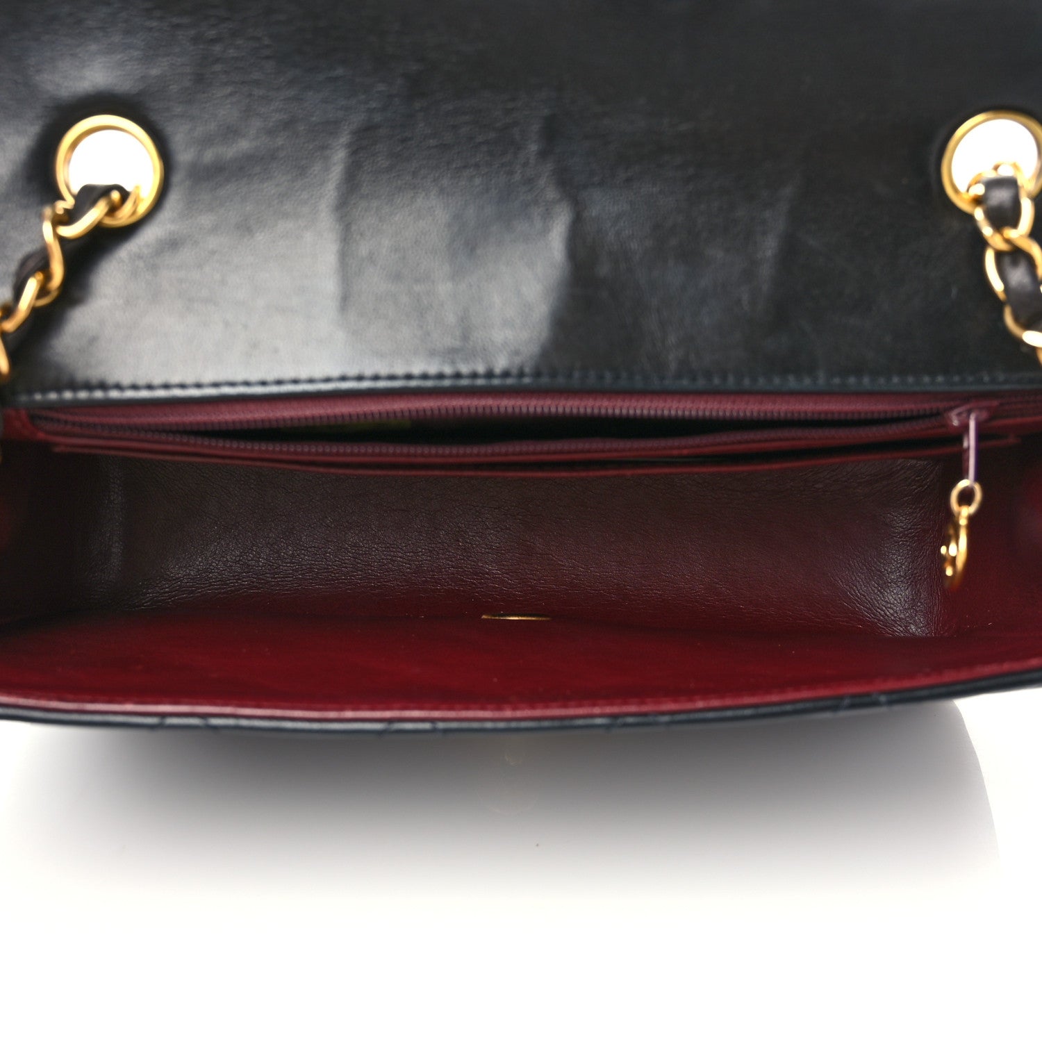 Chanel Lambskin Quilted Medium Single Flap Black 4 of 8