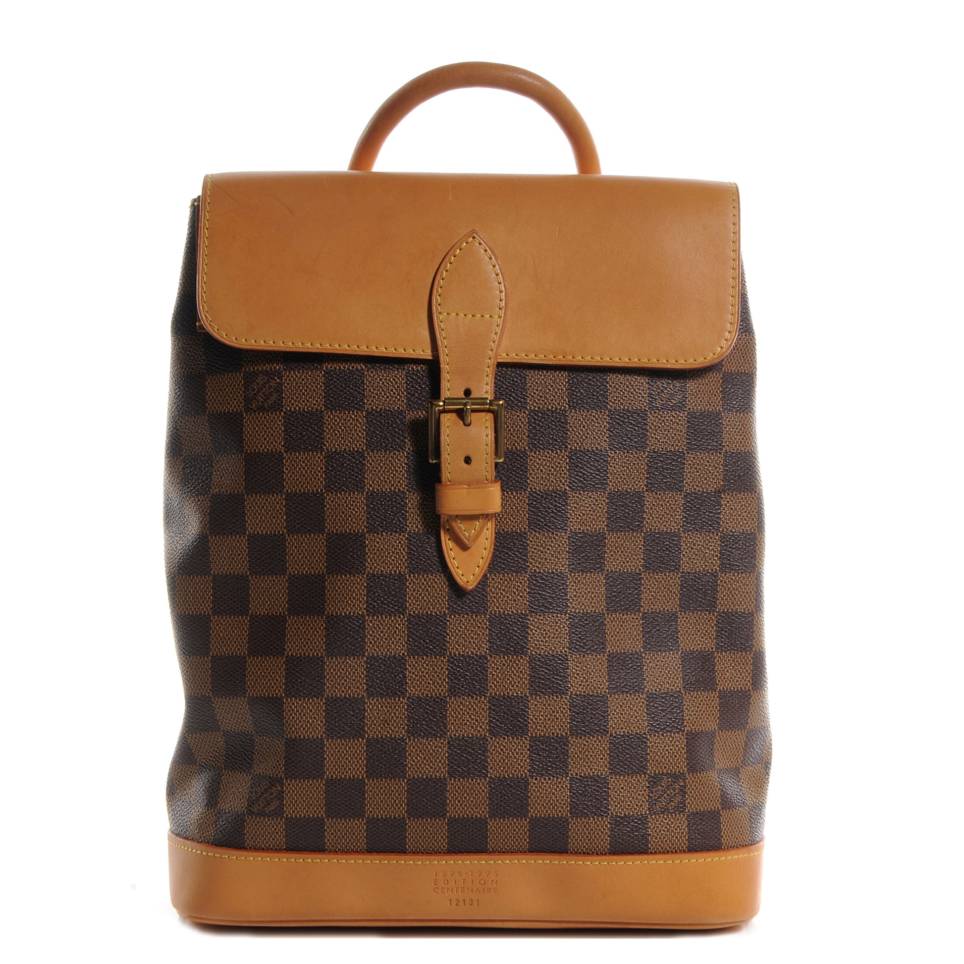 Louis Vuitton Damier Ebene Centenaire Soho Backpack 1 of 8