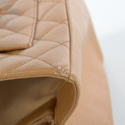 Chanel Caviar Quilted Grand Shopping Tote GST Beige 13 of 13
