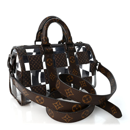Louis Vuitton PVC Monogram Chess Keepall Bandouliere 25 3 of 9