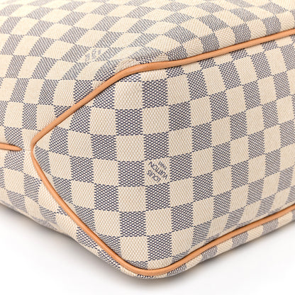 Louis Vuitton Damier Azur Delightful MM Rose Ballerine 8 of 15