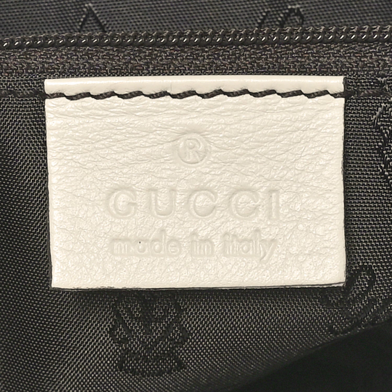Gucci Guccissima Medium New Ladies Web Hobo White 6 of 10