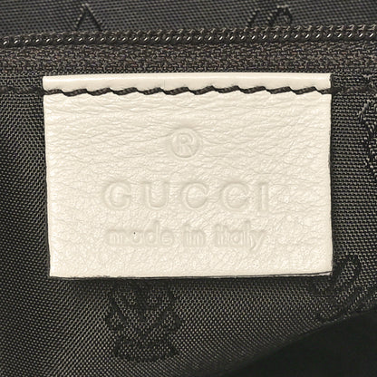 Gucci Guccissima Medium New Ladies Web Hobo White 6 of 10