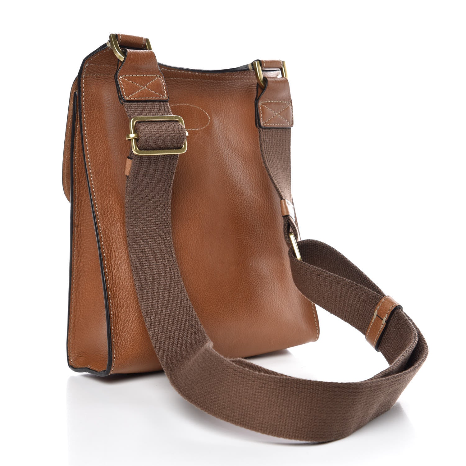 Mulberry Natural Grain Calfskin Antony Messenger Crossbody Oak 3 of 7