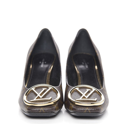 Louis Vuitton Monogram Madeleine Pumps 37 2 of 8