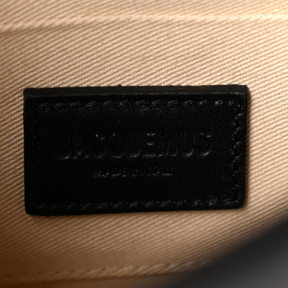 Jacquemus Smooth Calfskin La Pochette Rond Carre Black 6 of 9