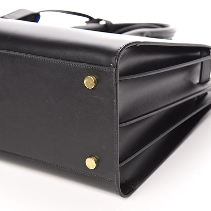 Saint Laurent Calfskin Small Sac De Jour Black Royal Blue 8 of 9