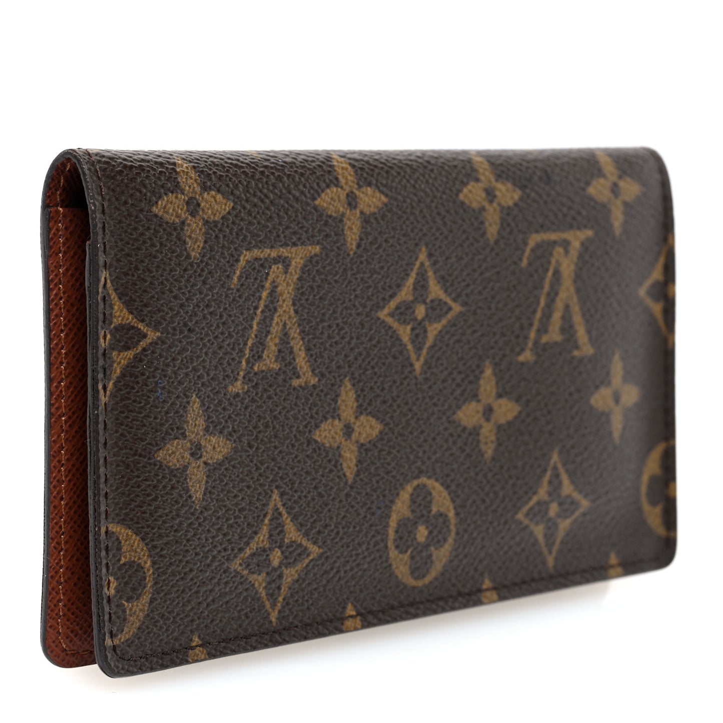Monogram Checkbook Holder Wallet