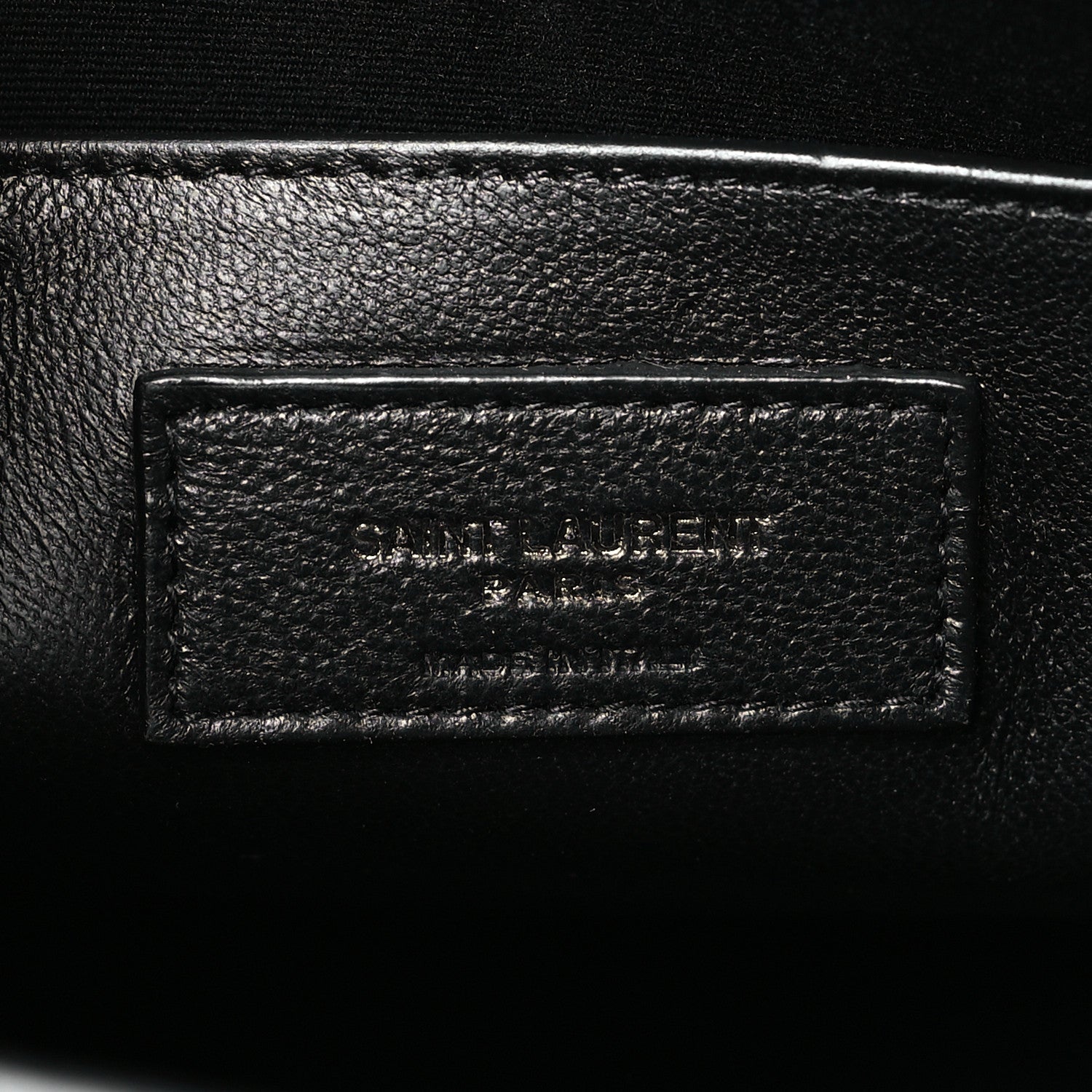 Saint Laurent Grain De Poudre Medium Uptown Tote Black 6 of 9