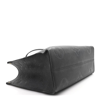 Louis Vuitton Empreinte Monogram Giant Onthego GM Black 3 of 8
