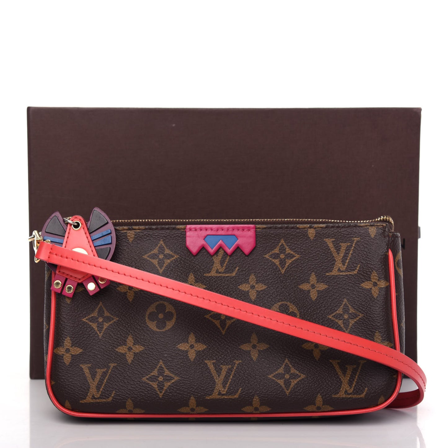 Monogram Totem Pochette Accessories Flamingo