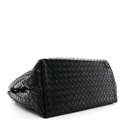 Bottega Veneta Nappa Intrecciato Large Andiamo Shoulder Bag Black 4 of 11