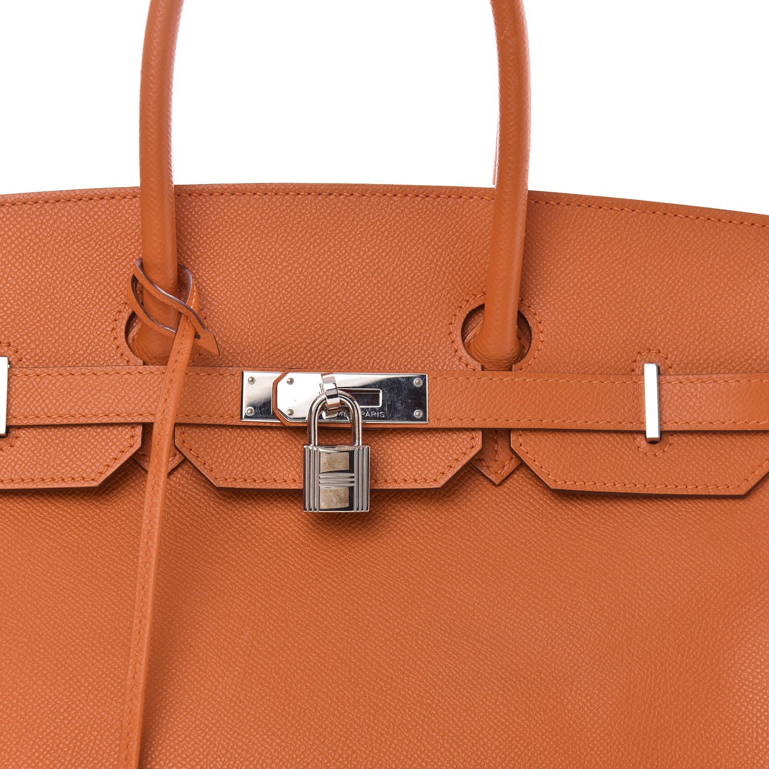 Hermes Epsom Birkin 35 Orange 16 of 18