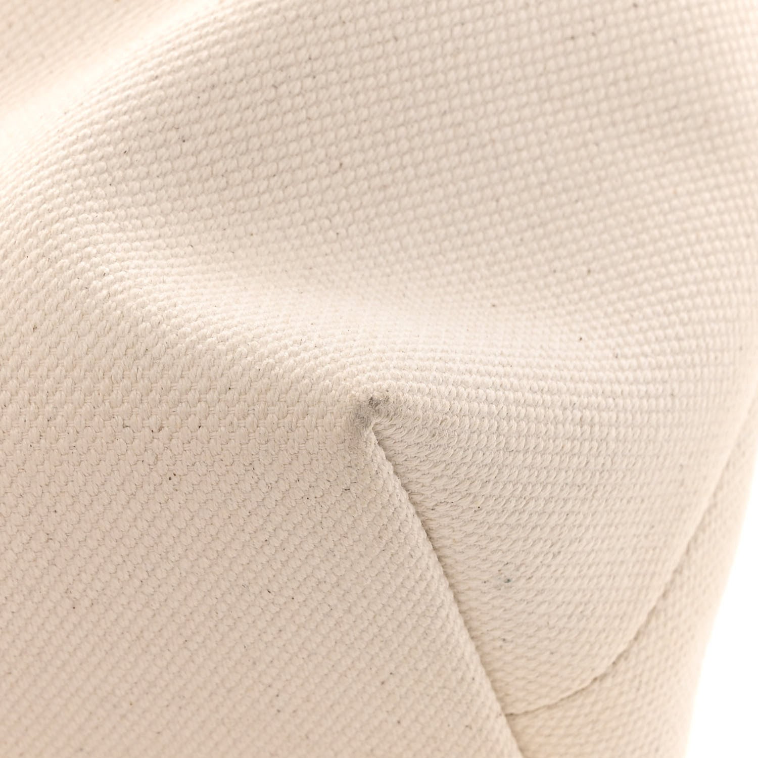 Celine Canvas Calfskin Horizontal Cabas Natural Tan 12 of 19