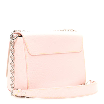 Louis Vuitton Epi Twist Shoulder Bag MM Rose Ballerine 3 of 9