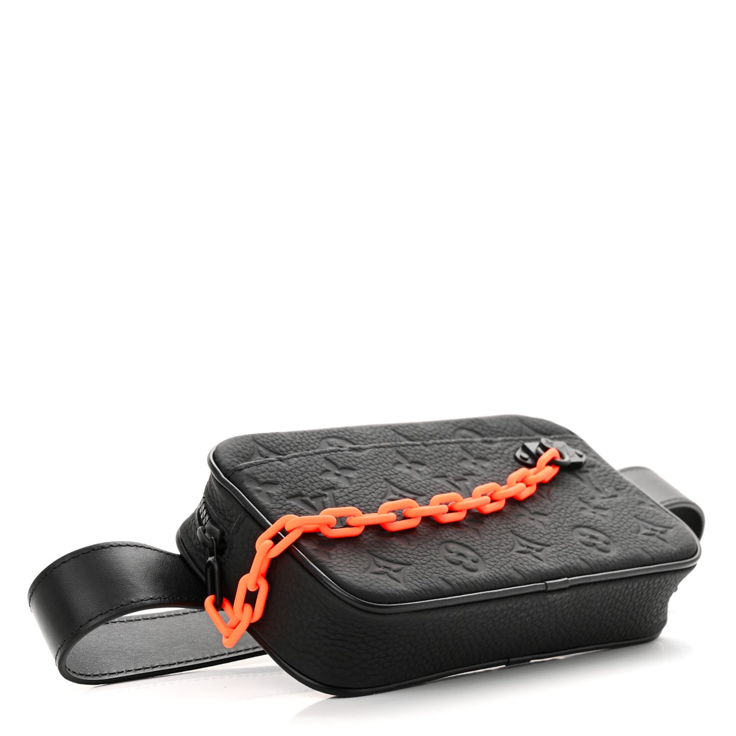 Taurillon Monogram Uniformes Solar Ray Soft Pochette Volga Belt Bag Black