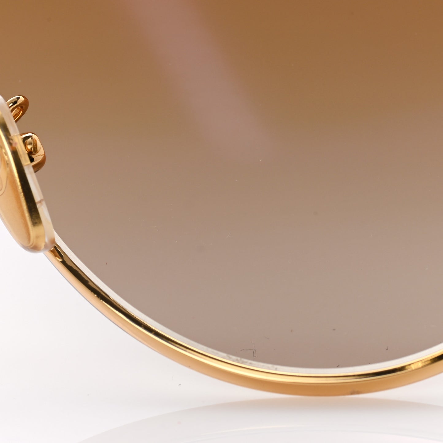 Metal My LV Chain Pilot Sunglasses Z1539E Gold