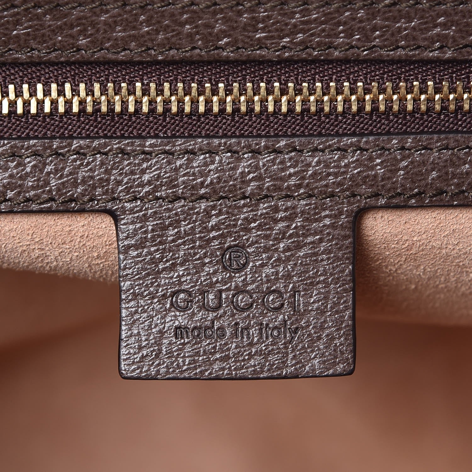 Gucci GG Supreme Monogram Web Medium Ophidia Boston Brown 7 of 10